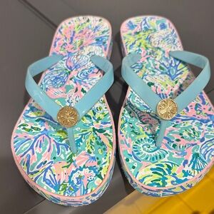 Lilly Pulitzer Flip Flop Sandals